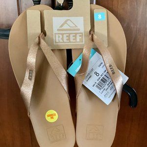 REEF CUSHION COURT Women's Sandals Copper Size 8 NWT
